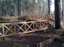 Drewniany mostek